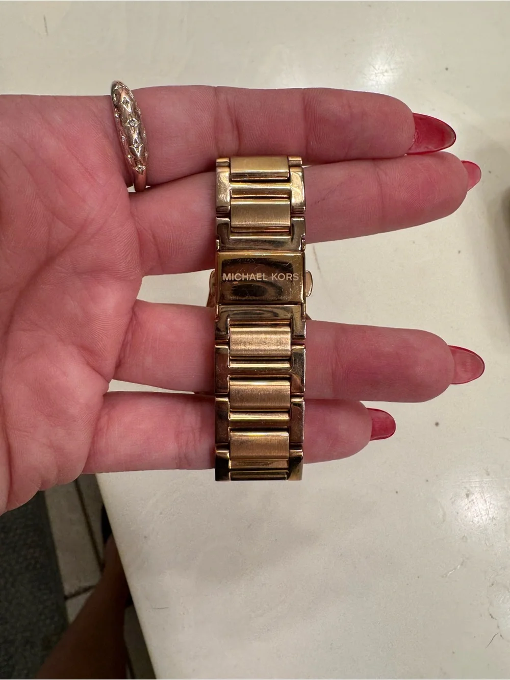 Michael Kors Rose Gold Bracelet Watch